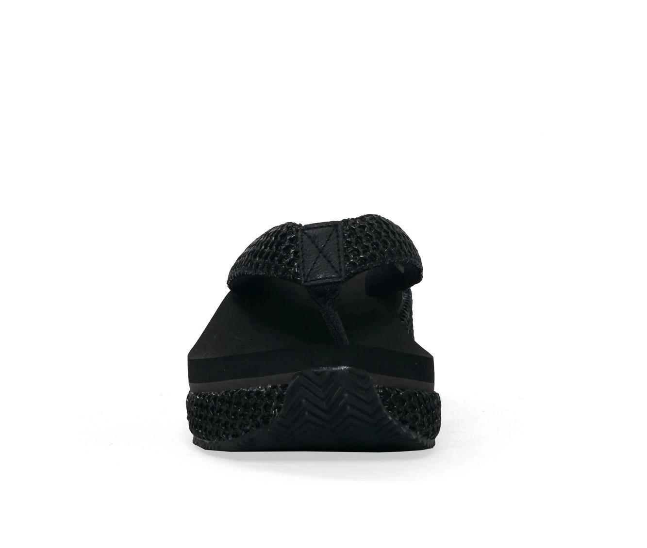 Women's Volatile Island Platform Wedge Flip-Flops Black - Image 5