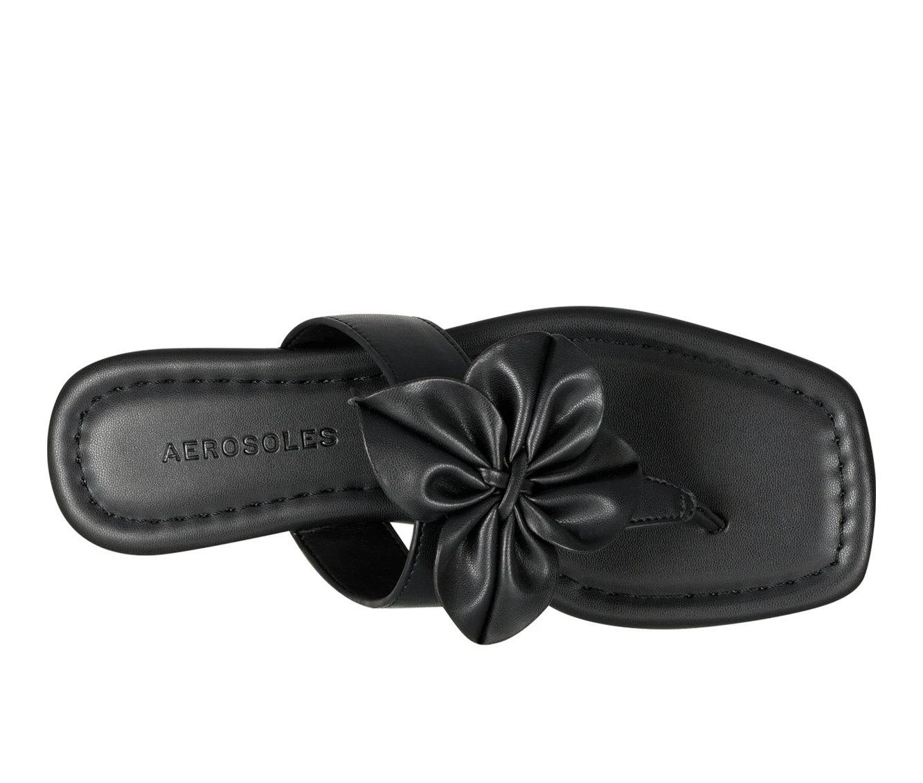 Women's Aerosoles Calla Sandals Black - Image 5