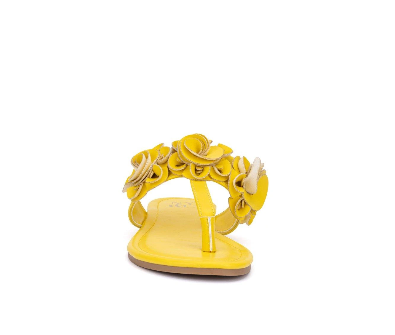 Women's New York And Company Liana Sandals Yellow - Image 5