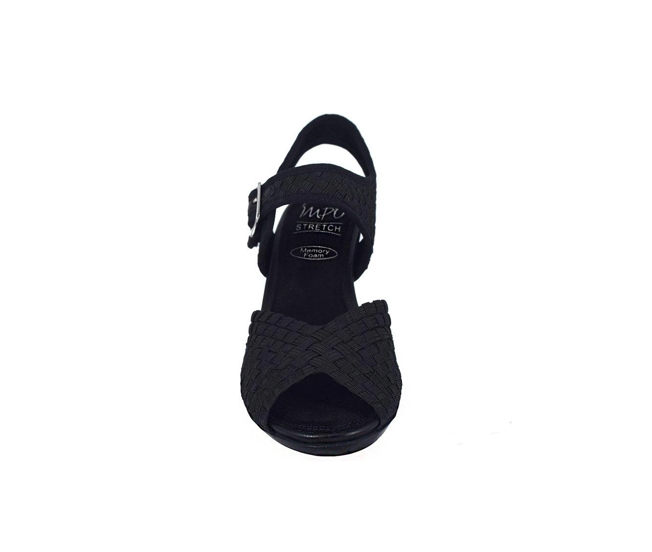 Women's Impo Varla Wedge Sandals Black - Image 5