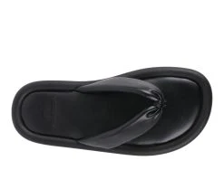 Women's Halston Citizen Flip-Flops Black 6 Women's Halston Citizen Flip-Flops Black -Journee Collection Shop 4 860