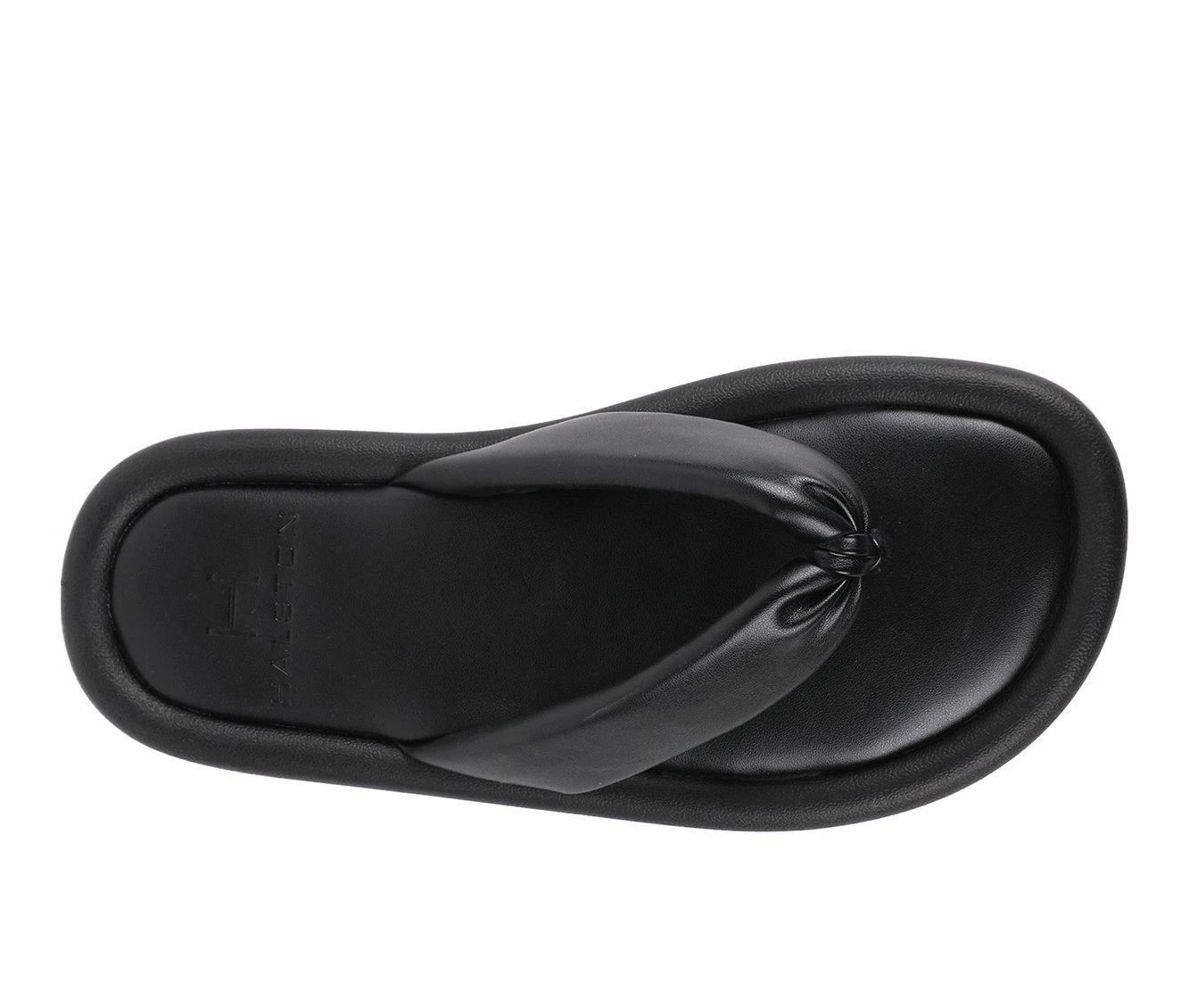 Women's Halston Citizen Flip-Flops Women's Halston Citizen Flip-Flops Black -Journee Collection Shop 4 860