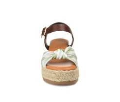 Women's Journee Collection Adriann Espadrille Wedge Sandals Green 6 Women's Journee Collection Adriann Espadrille Wedge Sandals Green -Journee Collection Shop 4 90