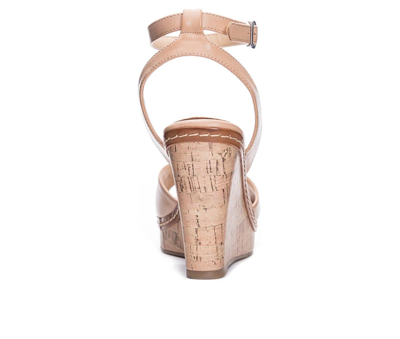 Women's CL By Laundry Booming Wedges Dark Nude - Image 6