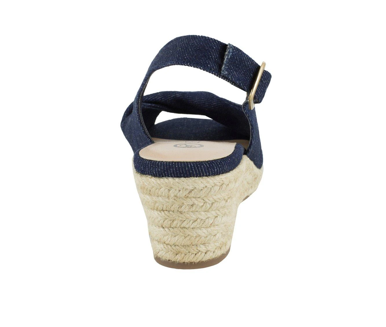 Women's Bella Vita Sylvie II Espadrille Wedges Soft Denim - Image 6