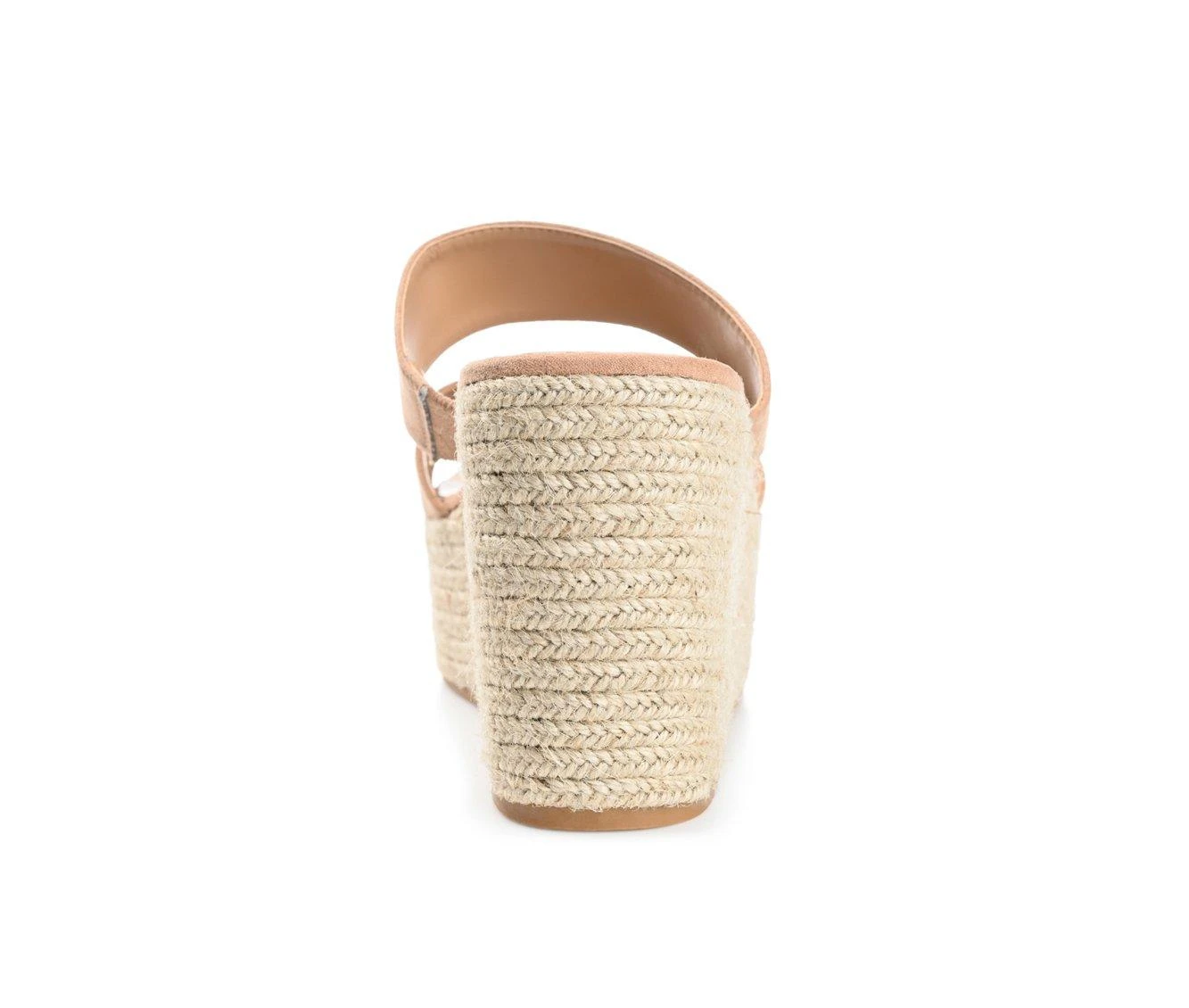 Women's Journee Collection Ilyana Espadrille Platform Wedge Tan - Image 6