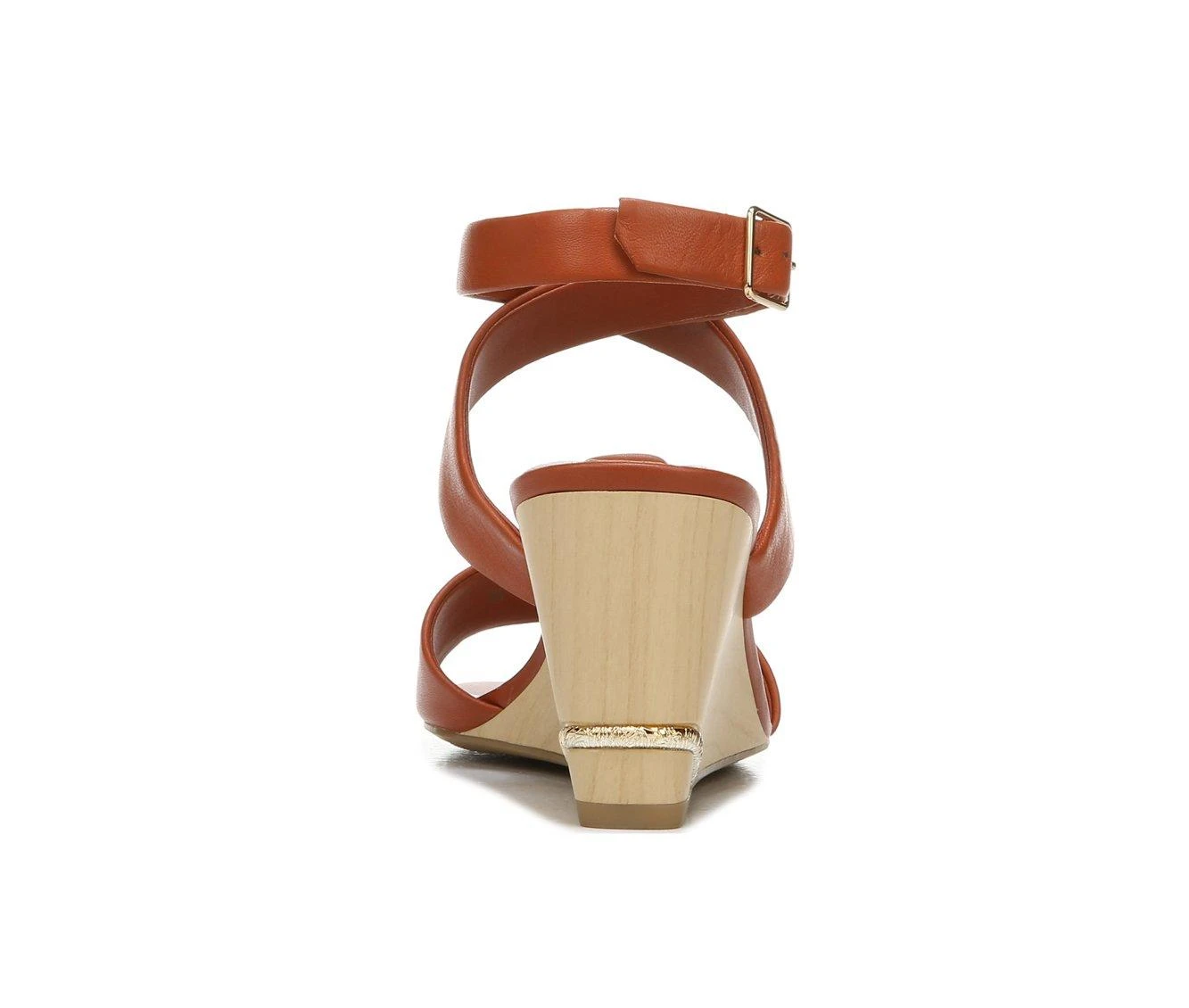 Women's Franco Sarto Stud Wedge Sandals Rust - Image 6