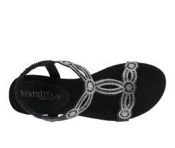 Women's Patrizia Shining Wedge Sandals Black -Journee Collection Shop 5 307