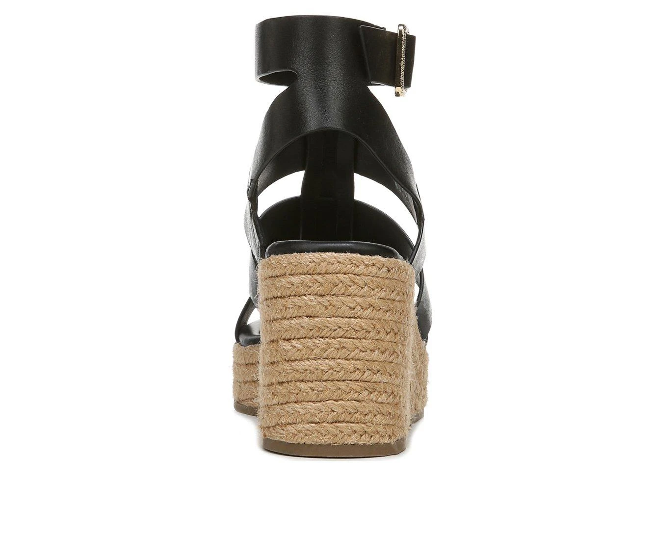 Women's Franco Sarto Palms Platform Wedge Sandals Black - Image 6