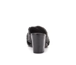 Women's Vintage Foundry Co Louisa Mule Heels Black -Journee Collection Shop 5 414