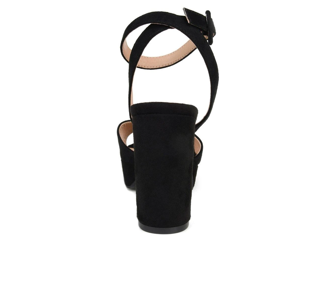 Women's Journee Collection Nairri Platform Heels Black - Image 6