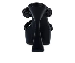 Women's Rag & Co Pin Dress Sandals Black -Journee Collection Shop 5 496