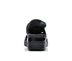 Women's BZEES Dream Stretch Wedge Sandals Black -Journee Collection Shop 5 52