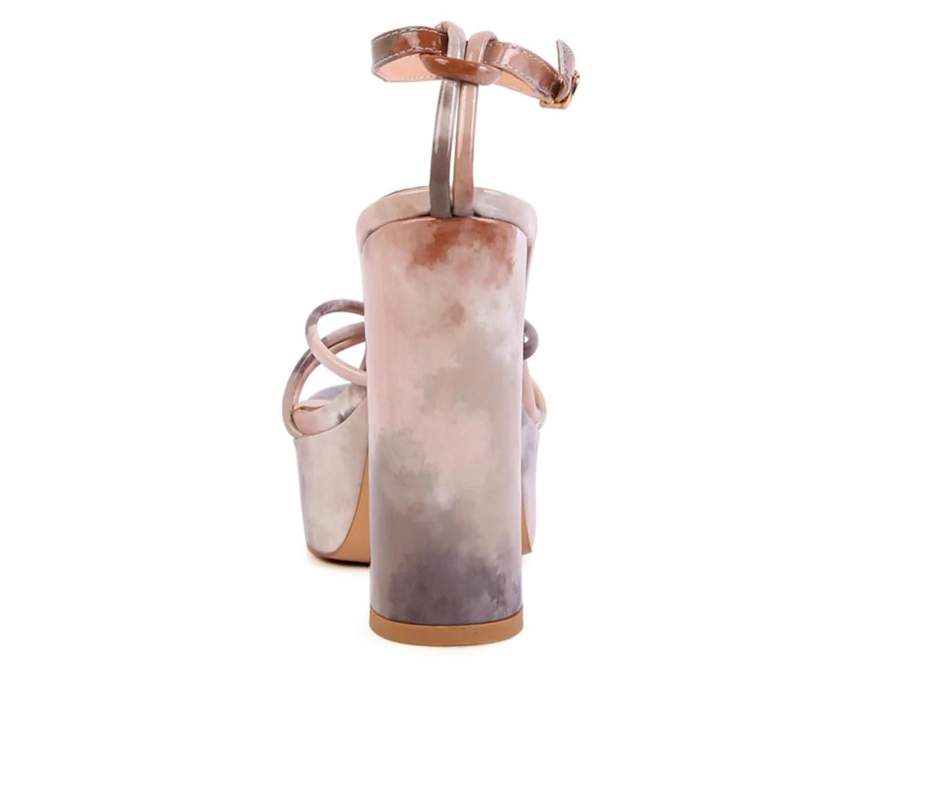 Women's London Rag Prisma Platform Dress Sandals Latte - Image 6