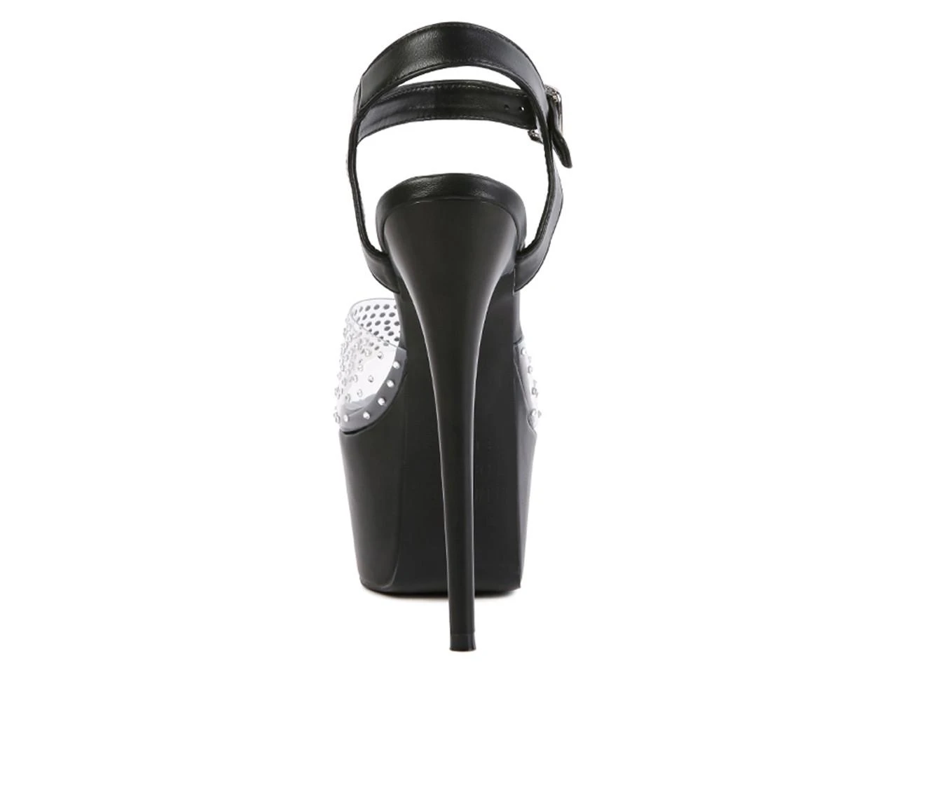 Women's London Rag First Date Platform Dress Sandals Black - Image 6