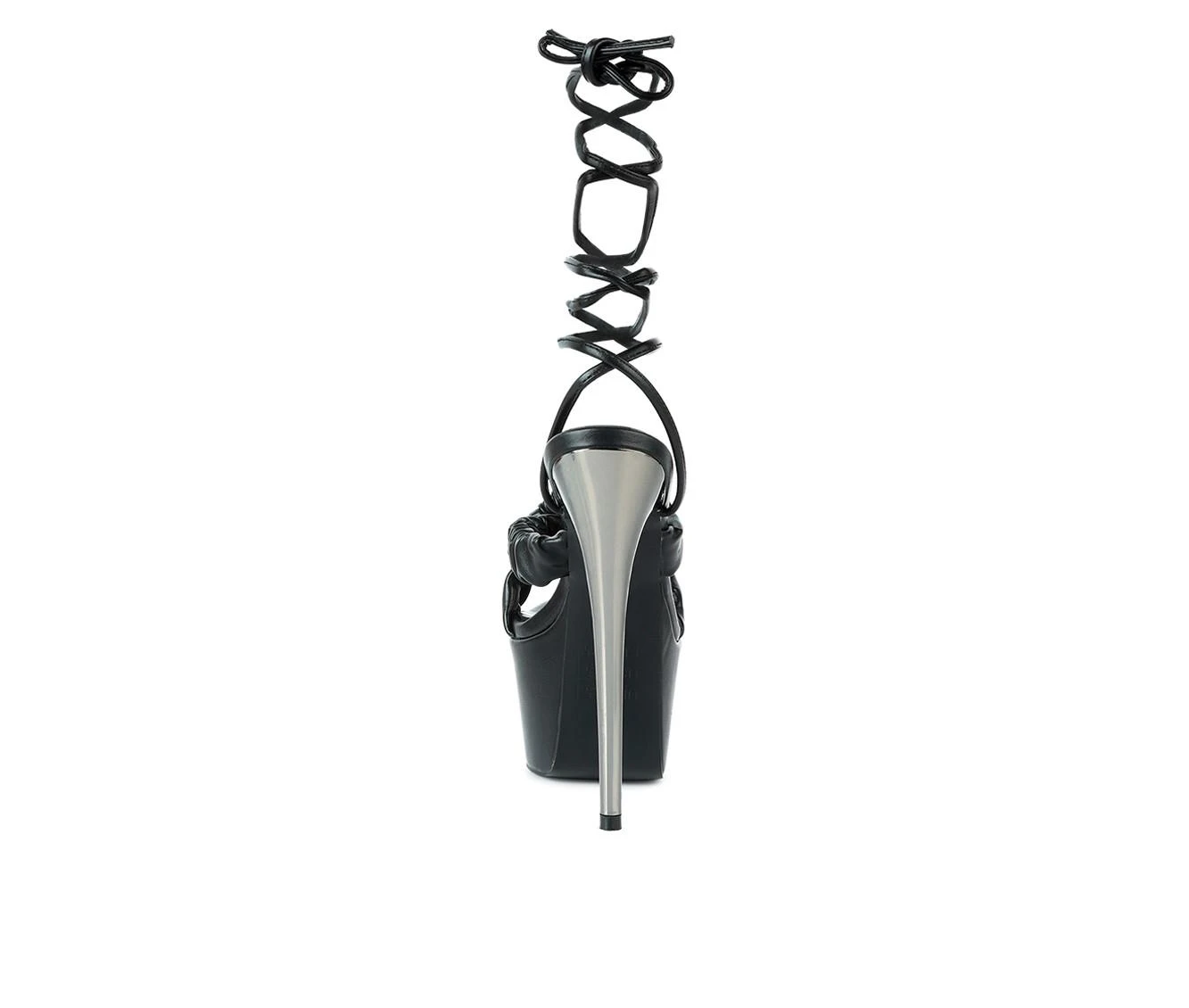 Women's London Rag Pop Era Platform Stiletto Sandals Black - Image 6