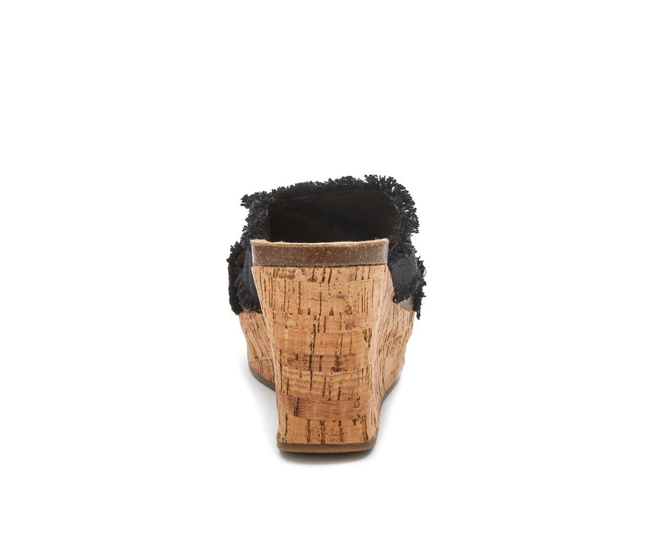 Women's Beach By Matisse Sea Salt Wedge Sandals Black - Image 6