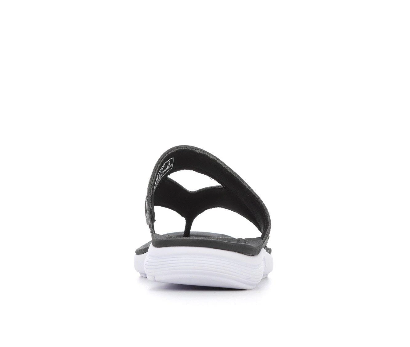 Women's Puma Soft Ride Flip-Flops Black/White - Image 6