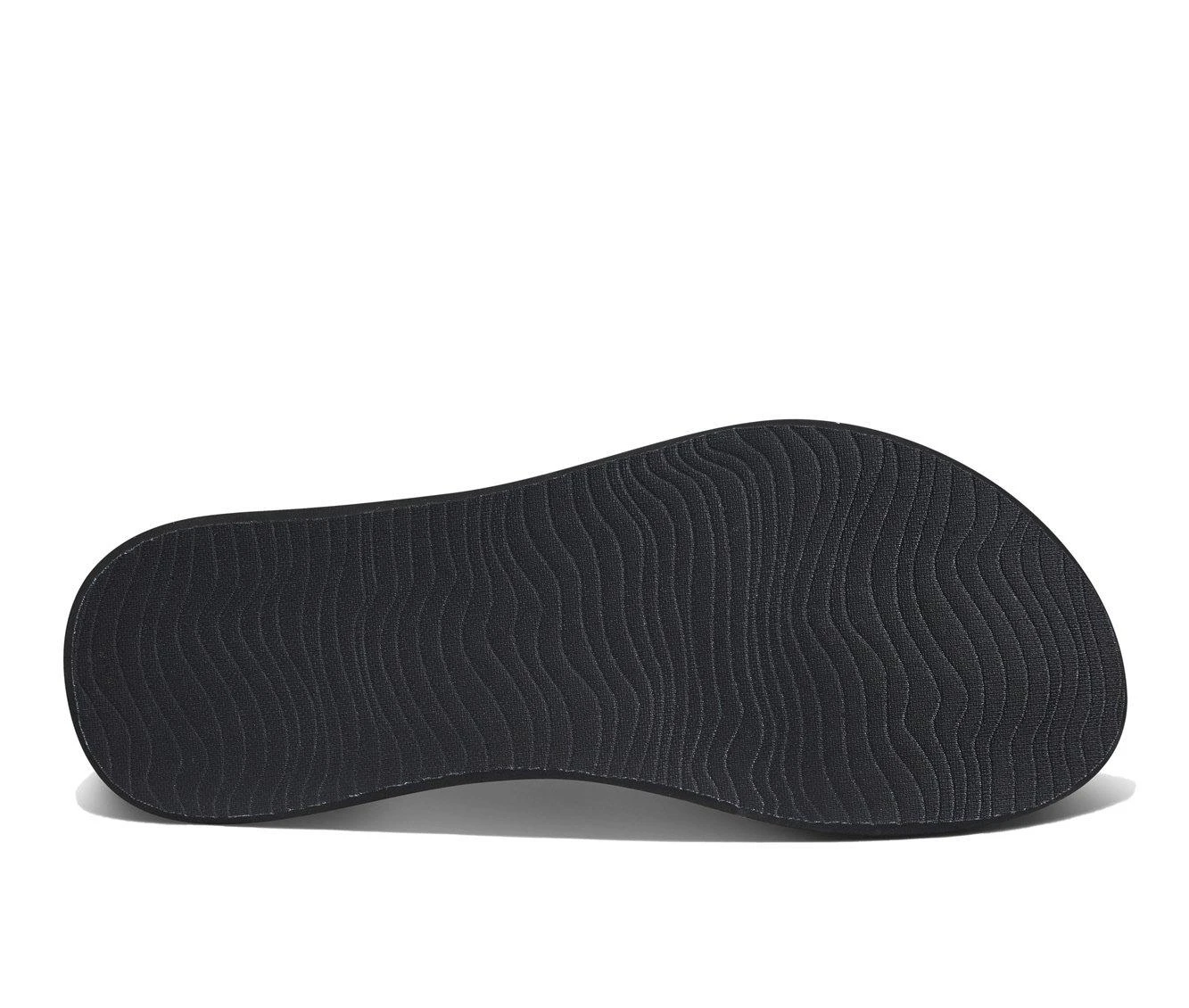 Women's Reef Spring Woven Flip-Flops Pebble - Image 6