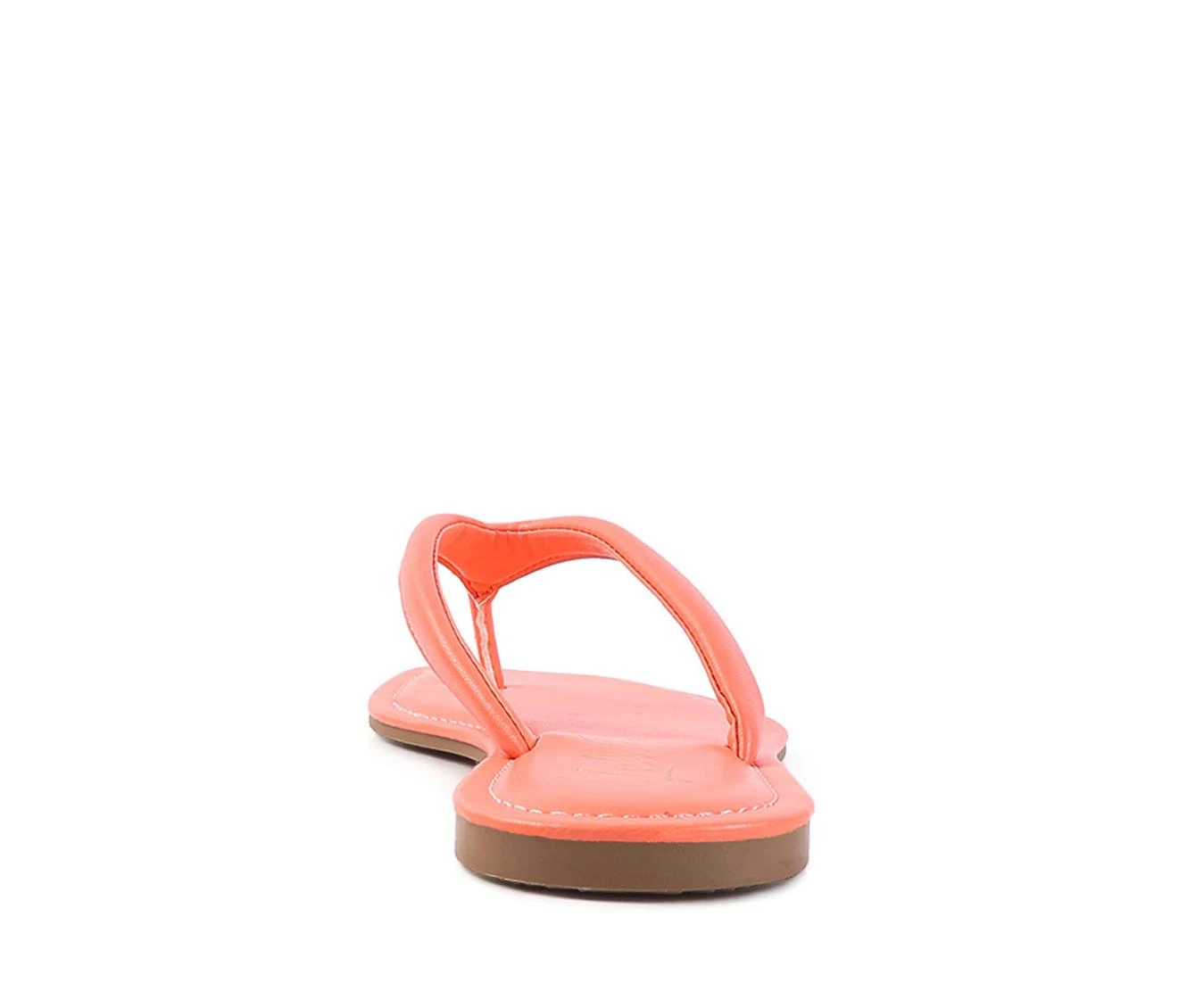 Women's London Rag Tolpo Flip-Flops Peach - Image 6