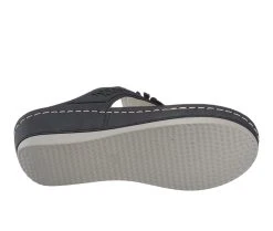 Women's GC Shoes Allie Wedge Sandals Black -Journee Collection Shop 5 76